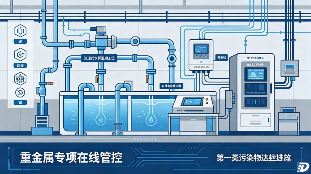 企业污水总排口 COD 氨氮总磷总氮在线监测