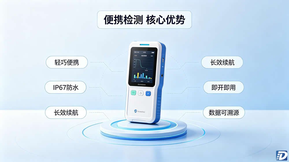 便携检测五大核心优势