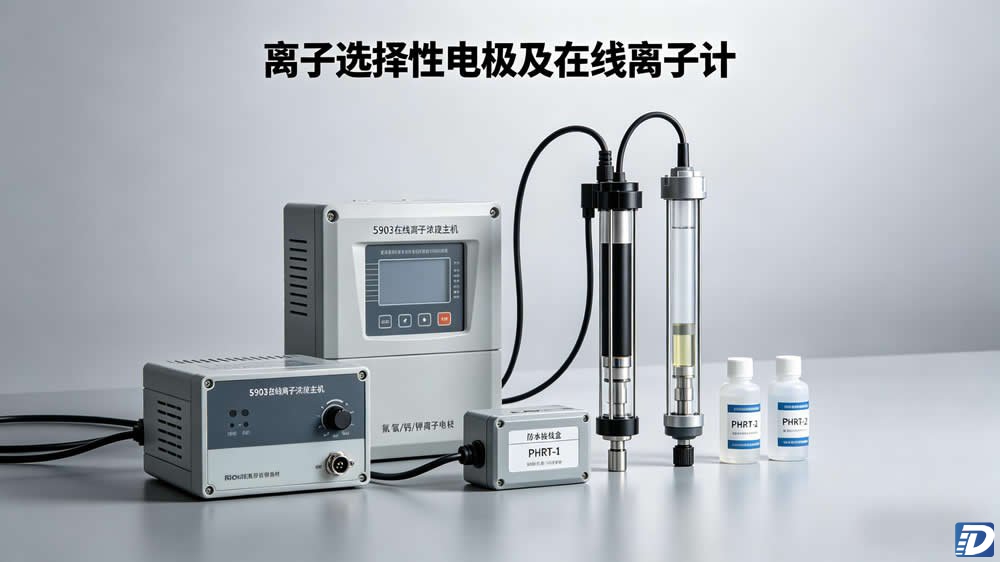 氟氯钙钾离子电极 5903 在线离子浓度计 专项水质监测