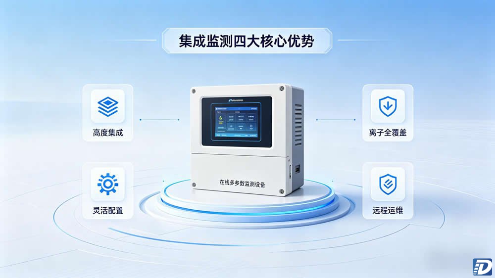 多参数集成监测 节省柜间成本 离子全覆盖远程运维